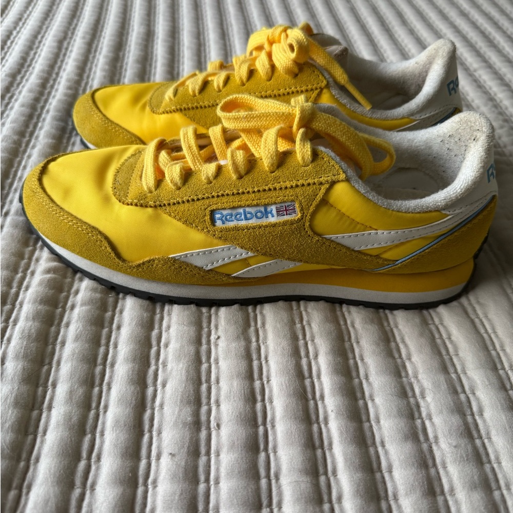 Reebok women’s Bright Yellow Sneakers